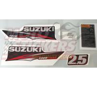 SUZUKI 2.5 fourstroke - kit adesivi calotta