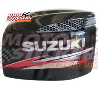 Suzuki 250 Hp Four Strok fuoribordo - kit adesivi calotta nera