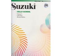 Tsuyoshi Tsutsumi Suzuki Cello School 3 (Revised) (Mixed Media Product)