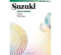 Suzuki Cello School, Volume 4: Cello Part (Suzuki Method Core Materials) Revised edition by Staff, Alfred Publishing (2003) Paperback
