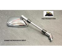 Highsider Suzuki Burgman 250/400 Right Rearview Mirror Nero