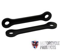 Suzuki GSF 1250S Bandit 07-16 25mm Jack Up Kit Cane Ossa Link Sospensione Nero