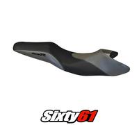 Suzuki GSR 600 2006 2007 2008 2009 2010 2011 Coprisedile Tappezzeria Grigio Nero
