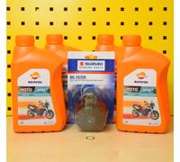 Suzuki Gsx-R 1000 Tutti M.Oelwechselset Olio Originale Olio Repsol Moto Sport 4T