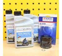Suzuki GSX-R600 97-00 Oelwechselset Olio Filtro Originale Msk Moto Sport 10w40