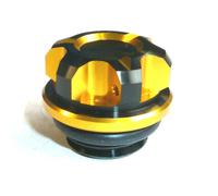 Suzuki GSX1300BK B-King 2007-ON Tappo Olio CNC Oro Doppio Anodizzato X Foratura