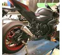 Suzuki GSXR 1000 2017-2018 Silmotor Slipon scaricoSystem GP3 Inox Racing Motogp