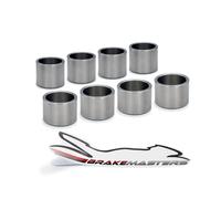 Suzuki GSXR400 Rl 1990 Pinza Freno Anteriore Acciaio Inox Set Pistone GK76A