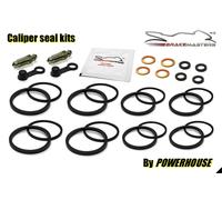 Suzuki GSXR400 Rl 1990 Pinza Freno Anteriore Ricambio Guarnizioni Parti GK76A