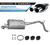 Suzuki Ignis 1.3 2WD/4WD (2001-2003) Silenziatore Posteriore Scarico Omologato E