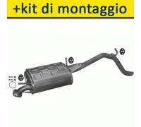 SUZUKI IGNIS WAGON R+ 1.0 1.3 2000-2003 Silenziatore Marmitta Posteriore+