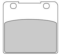 SUZUKI INTRUDER 1500 1998 2003 COPPIA PASTIGLIE FRENO ANTERIORI EBC ORGANICHE
