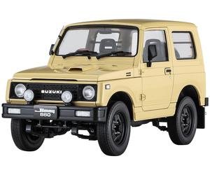 Suzuki Jimny Ja11-1 W/ Wood Steering Wheel 1:24 Plastic Model Kit HASEGAWA