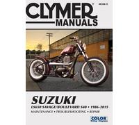 Suzuki LS650 Savage Boulevard S40 Motorcycle (1986-2015) Clymer Repa (Tascabile)
