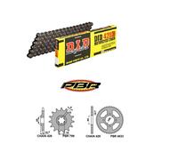 SUZUKI MARAUDER 125 KIT TRASMISSIONE CORONA 45 PIGNONE 15 CATENA DID 428D
