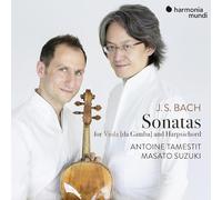 Suzuki Masato – J.S. Bach: Sonate per viola da gamba BWV 1027–1029 – CD – Harmonia Mundi