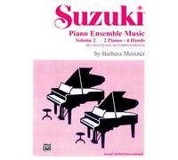 Suzuki Piano Ensemble Music: 2 Pianos-4 Hands : Second Piano Accompaniments