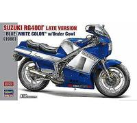 1:12 HASEGAWA Suzuki Rg400G Late Version Blue/White W/Under Cowl Kit HA21739