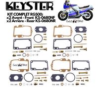 SUZUKI RG500 Gamma Kit Guarnizione Carburatore Completa KEYSTER Anteriore e P...