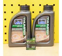 Suzuki Rm-Z 250 450 Rmx 450 Z Oelwechselset Olio + Filtro Bel Ray Thumper 10w50