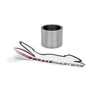Suzuki RM125 G 1986 Pinza Freno Anteriore Acciaio Inox Pistone
