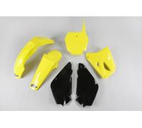SUZUKI RM85 '00-'21 KIT PLASTICA UFO (GIALLO/NERO)