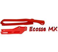Suzuki RMZ450 Kit Guida Catena 2007 2010-2017 Rosso RACE TECH 4925 RT