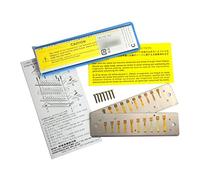 Suzuki RP-350-G - Piastre di ricambio per armonica Promaster(MR-350), ronzio di tubi (PH-20N)/Hammond (HA-20), chiave di G