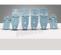 Suzuki Samurai Sierra SJ410 Set staffe cerniere porte anteriori e portellone ...