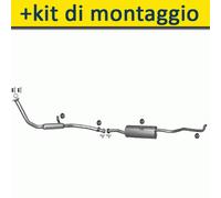 SUZUKI SAMURAI SJ413 1.3 60-64/64HP 1984-1992 Il Sistema Di Silenziatori