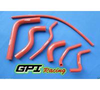 SUZUKI SAMURAI TUBI RADIATORE ACQUA IN SILICONE 1986-1995 ROSSO NEW