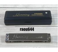 SUZUKI SU-21 HUMMING F# Chiave 21 fori Tremolo Harmonica dal Giappone