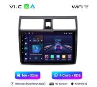 SUZUKI SWIFT dal 2003 al 2012 Autoradio Android 12 RDS CARPLAY NAVIGATORE WI-FI