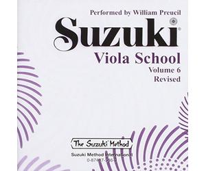 Suzuki Viola School, Vol. 6 by William Preucil (1997-04-01)