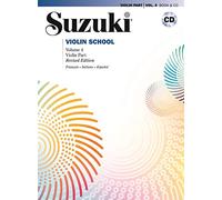 Suzuki violin school. Ediz. Italiana, Français, Español Con CD-Audio (Vol. 4)