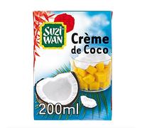 Suzuki Wan Suzi Wan - Crema al cocco, 200 ml, 3 pezzi