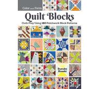 Suzuko Koseki 180 Patchwork Quilt Blocks (Tascabile)