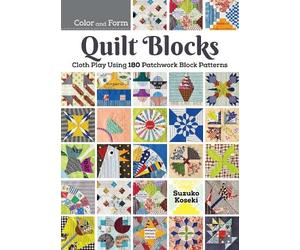 Suzuko Koseki 180 Patchwork Quilt Blocks (Tascabile)