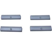 SUZWELT 4 pezzi compatibili con Fiat Punto DOBLO MULTIPLA guida finestra binario clip plastica porta vetro bordo slot 7775575 12-18 500 500c si adatta a sinistra o destra (422)