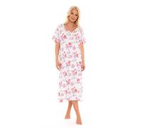 Suzy & Me Camicia da Notte in Jersey Plus Size Lunga da Donna in 7 Stampe. Taglie 54-56