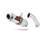 DOMINATOR Terminale di Scarico Marmitta Silenziatore GP1 compatibile con SV 650 S 2003-2015
