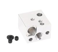 SV07 3D Printer Heater Block | High Temp Copper Alloy Heating Block for Improved Thermal Conductivity | Replacement for SV07 Series Printers
