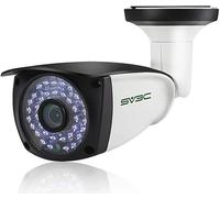 SV3C 5MP Telecamera Esterno PoE Bullet con Rilevamento Uomo/Veicolo, Telecamera IP Esterno Impermeabile IP66, Visione Nottura IR 30m, audio bidirezionale, slot per schede micro SD