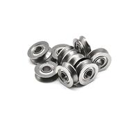 SV4-12ZZ Cuscinetto a rulli in acciaio inossidabile 4X12X4 mm Puleggia di guida Cuscinetto a V SV4-12 SV4-12Z 5 pezzi