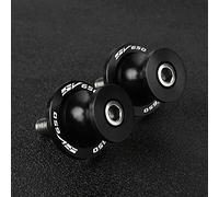 SV650 Moto M8*1,5 Nottolini Cavalletto 8mm Bobine Supporto per Forcellone Appoggi Per SUZUKI SV650 SV 650 SV650S SV650A SV650X 2000-2024 -Nero