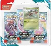 SV9 Scarlatto e Violetto Avventure Insieme Blister 3 buste con carta promo Yanmega (IT)