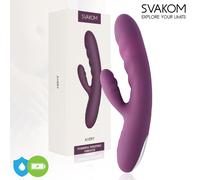 Svakom Avery - Powerful Thursting Rabbit Vibrator - G-Spot & Clitoral Vibrator