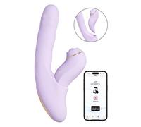 Svakom DuoGlow Interactive 2-in1 Vibrator Lilac