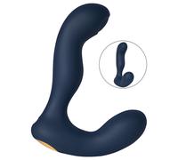 Svakom Iker Neo - vibratore anale interattivo e pulsante (blu)