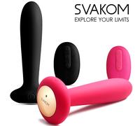 Svakom Primo - Plug Anale Vibrante e Riscaldante in Silicone con Telecomando TOY